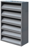 Acoustic Louvers – NEC Double Bank Louver Model A & B