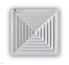 4- Way Square Diffuser