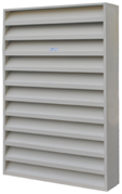 Acoustic Louvers – NEC Single Bank Louver Model A & B Blade