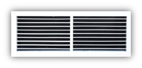 Supply / Return Single Deflection Grille
