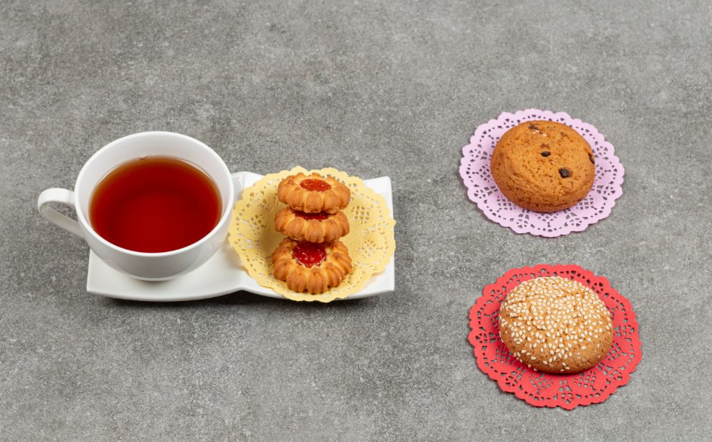 tea with snacks
