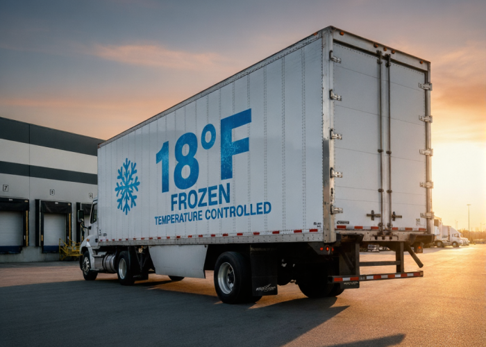 frozen truck